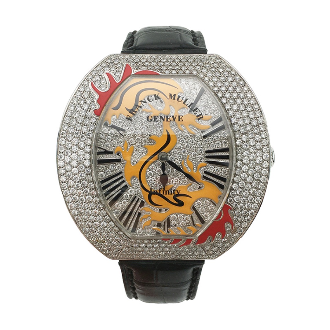 法兰克穆勒中国龙限量款原镶满天星