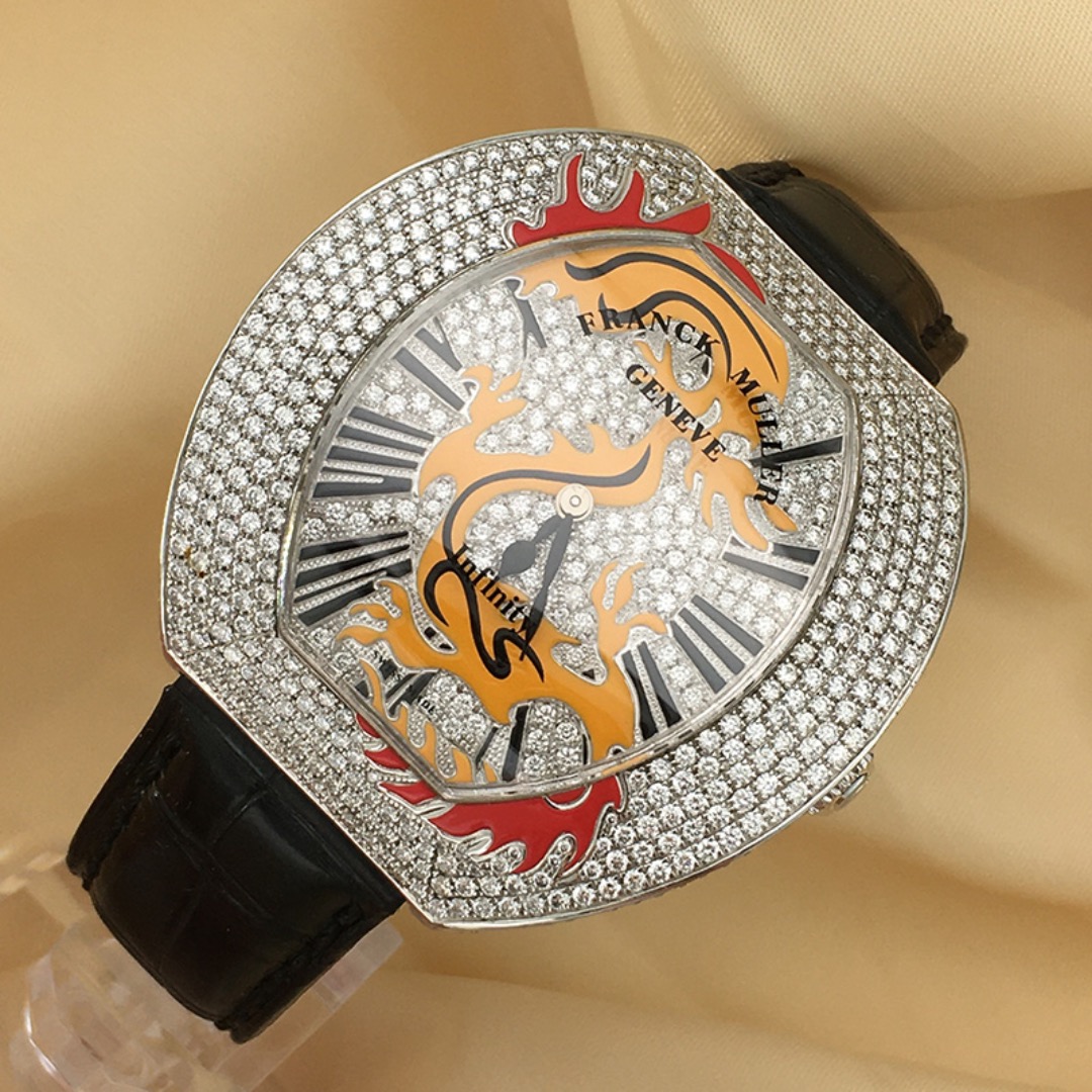 法兰克穆勒中国龙限量款原镶满天星