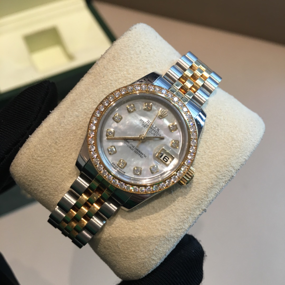 劳力士179383贝母盘原钻14年大全套