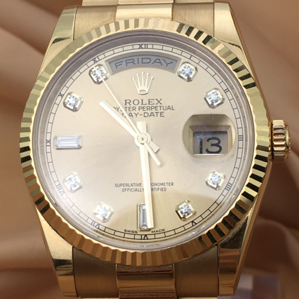 劳力士星期日历型118238